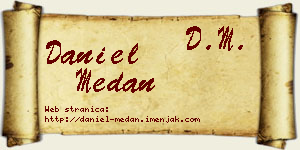 Daniel Medan vizit kartica
